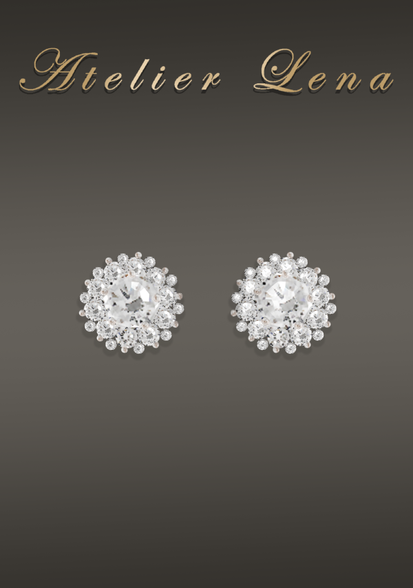 Alpha [Atelier Lena] Crystal Earring by simsfinds - The Sims 4 Custom Content