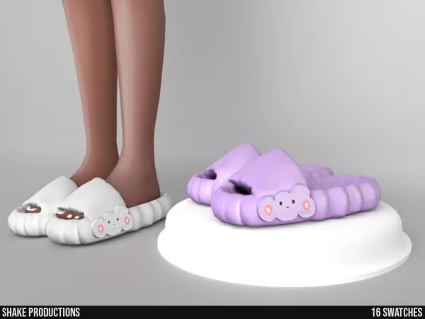 Alpha Cloud Slippers - The Sims 4 Custom Content