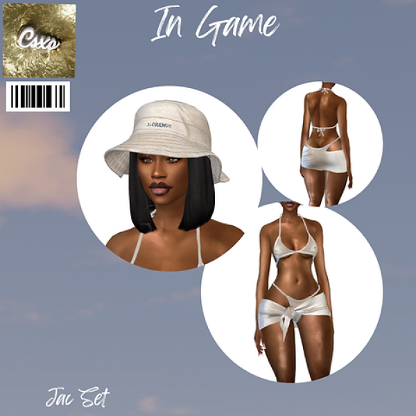 Alpha Jac Set by simsfinds - The Sims 4 Custom Content