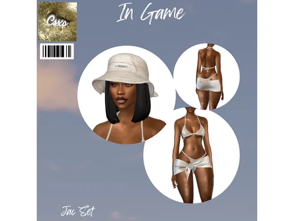 Alpha Jac Set by cecesimsxo - The Sims 4 Custom Content