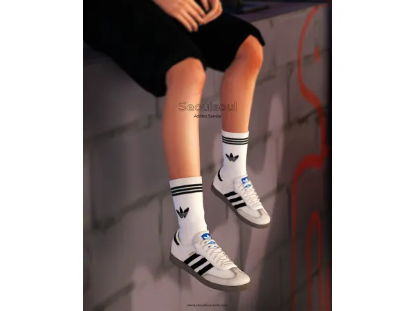 Alpha ADIDAS SAMBA by seoulsoul - The Sims 4 Custom Content