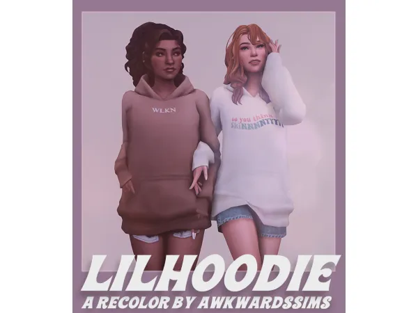 Maxis Match lilhoodie a recolor by awkwardssims - The Sims 4 Custom Content