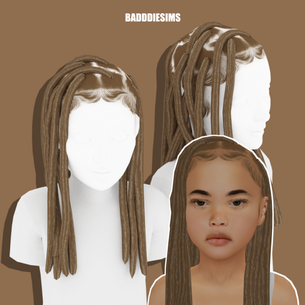 Maxis Match JARED HAIR CHILD VERSION by simsfinds - The Sims 4 Custom Content