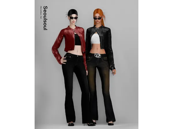 Alpha Merveilleux Set - The Sims 4 Custom Content