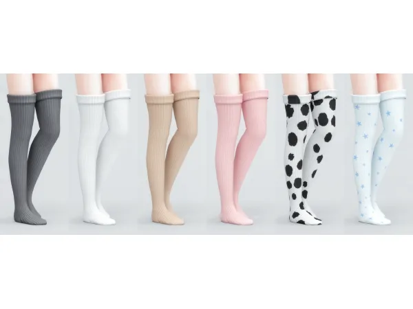 Mix Wool Stockings(shoes) (To be published on Aug 14) by Arltos - The Sims 4 Custom Content