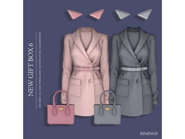 Alpha [RIMINGS] NEW GIFT BOX 6 by RIMINGS - The Sims 4 Custom Content