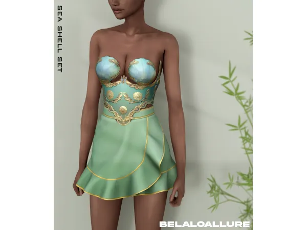 SEA SHELL SET by Belaoallure