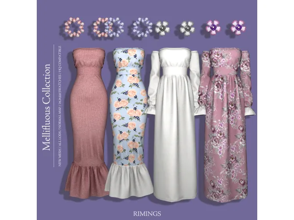 Alpha [RIMINGS] Mellifluous Collection by RIMINGS - The Sims 4 Custom Content