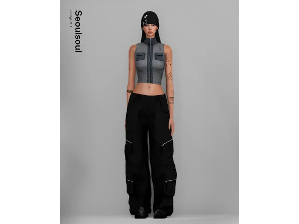 Alpha Grunge Nu02da1 soul by seoul - The Sims 4 Custom Content
