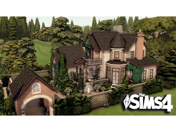 Maxis Match Country Residence by Bojana Sims - The Sims 4 Custom Content