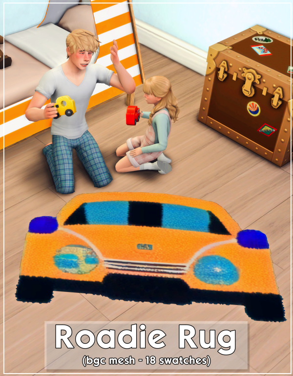 Maxis Match Roadie Rug by simsfinds - The Sims 4 Custom Content