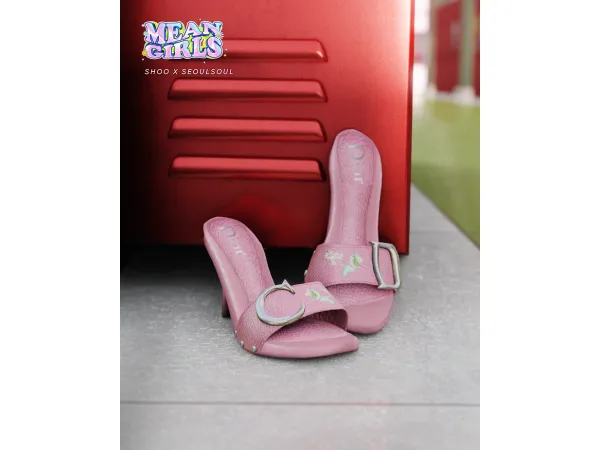 Alpha [SHOO X SEOULSOUL] MeanGirls - The Sims 4 Custom Content