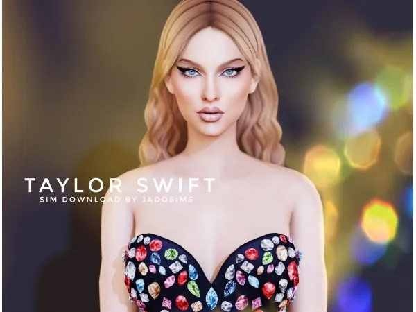 Alpha Taylor Swift (Sim) - The Sims 4 Custom Content