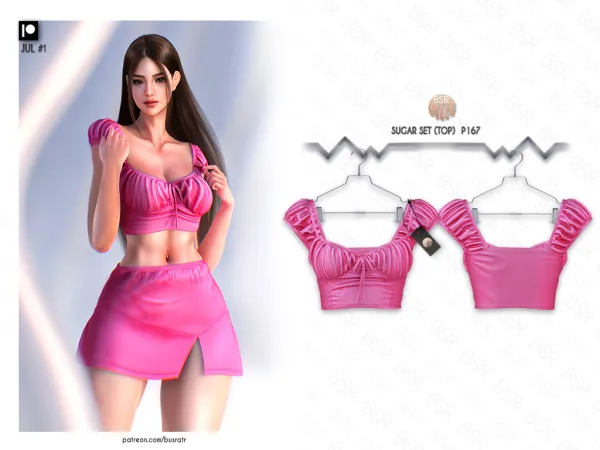 Alpha SUGAR SET P167 P168 tr by busra - The Sims 4 Custom Content