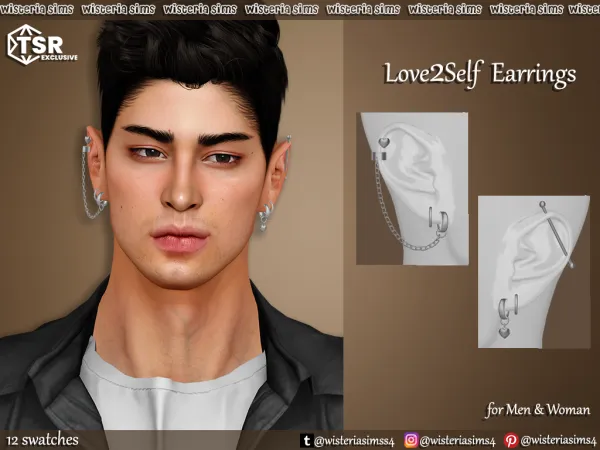 Alpha JEWELRY FOR YOUR MALE SIMS - The Sims 4 Custom Content