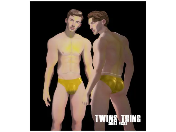 Alpha Twins Thing by Pasos Grandes - The Sims 4 Custom Content