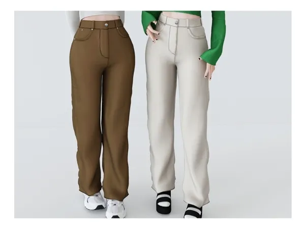 Alpha High waist jeans Babyetears - The Sims 4 Custom Content