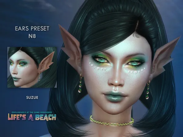 Life's a Beach Ear Preset N8