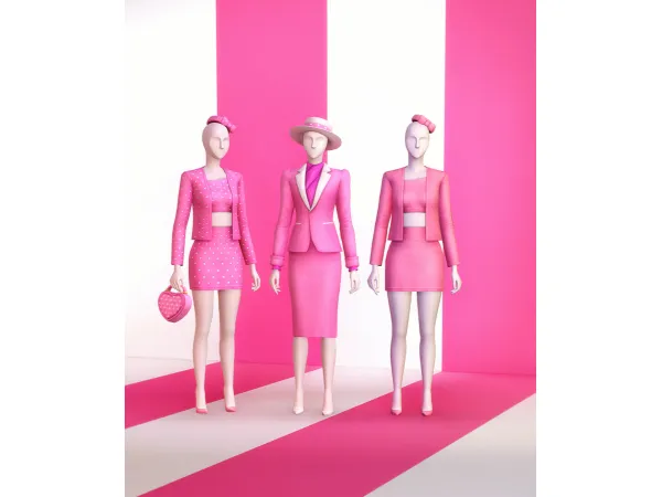 Maxis Match Barbie in Seoul by Rusty's - The Sims 4 Custom Content