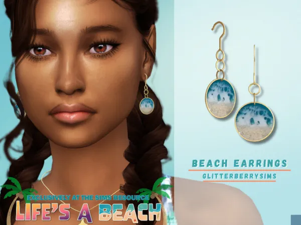 Alpha Lifes a Beach Artist Collab Get your perfect beach day on the - The Sims 4 Custom Content