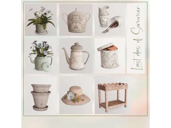 Alpha Last days of summer - The Sims 4 Custom Content