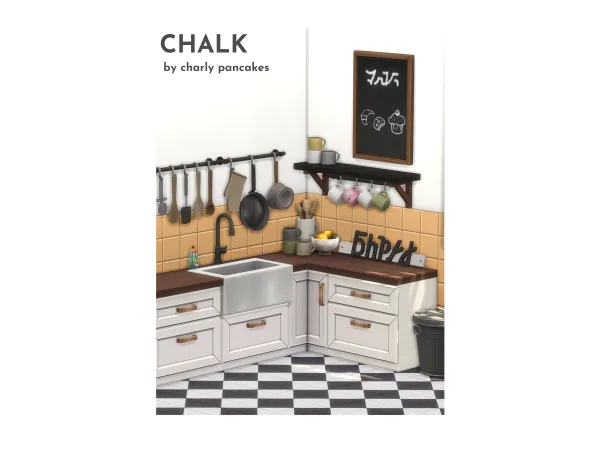 chalk pt.III - kitchen clutter - download by Charly Pancakes