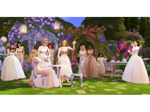 Maxis Match zeussim Princess Bridal Collection - The Sims 4 Custom Content
