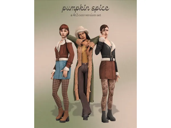 pumpkin spice - The Sims 2 Custom Content