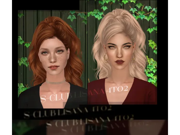 S clubu2019s Lisana 4to2 sims by entropy - The Sims 2 Custom Content