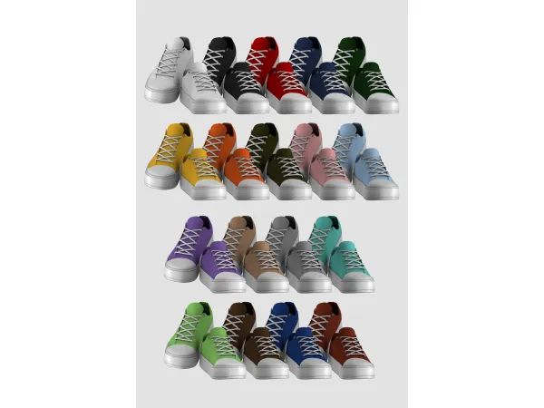 Alpha Platform Sneakers by backtrackcc - The Sims 4 Custom Content