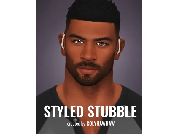 STYLED STUBBLE by Golyhawhaw