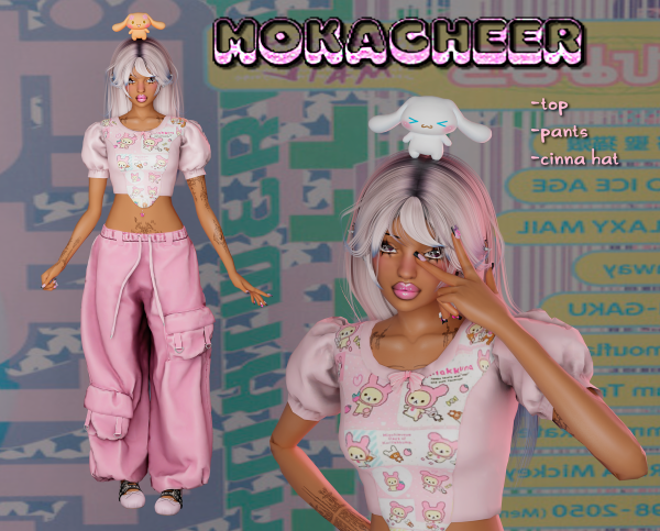 Alpha mokacheer ૮ ა by Atomiclight - The Sims 4 Custom Content