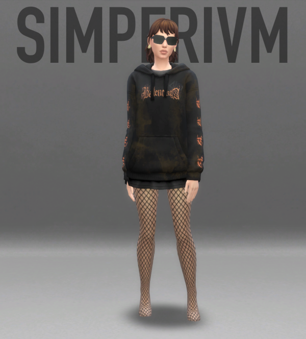 Maxis Match BLNCG Netted Pantaleggings Knife by simsfinds - The Sims 4 Custom Content