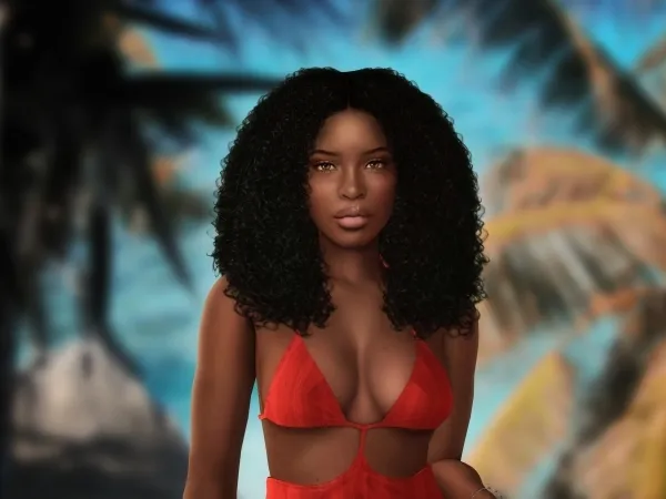 Alpha Download Sim Xolani - The Sims 4 Custom Content