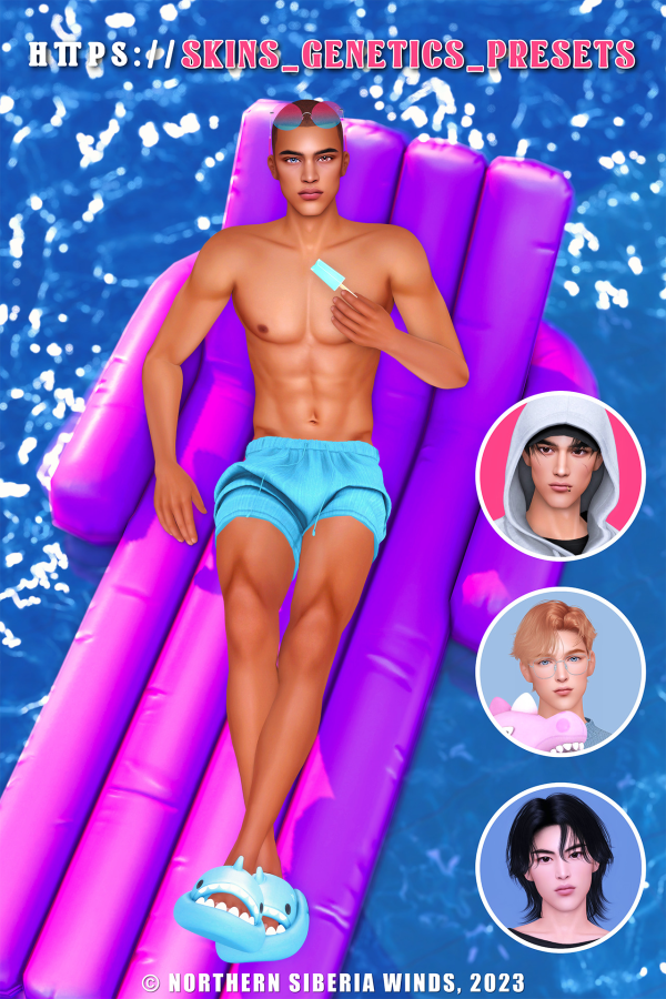 Maxis Match SKINS GENETICS PRESETS by simsfinds - The Sims 4 Custom Content