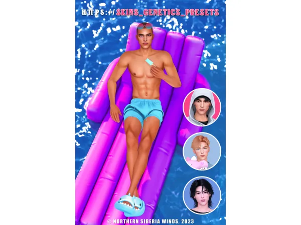 Maxis Match SKINS GENETICS PRESETS by northern siberia winds - The Sims 4 Custom Content