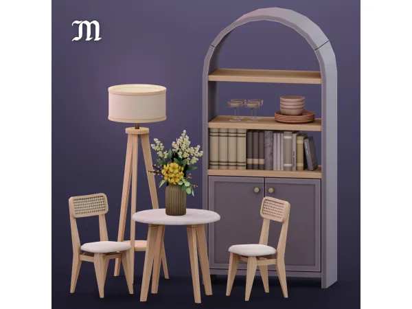 Maxis Match Sona Dining by myshunosun - The Sims 4 Custom Content