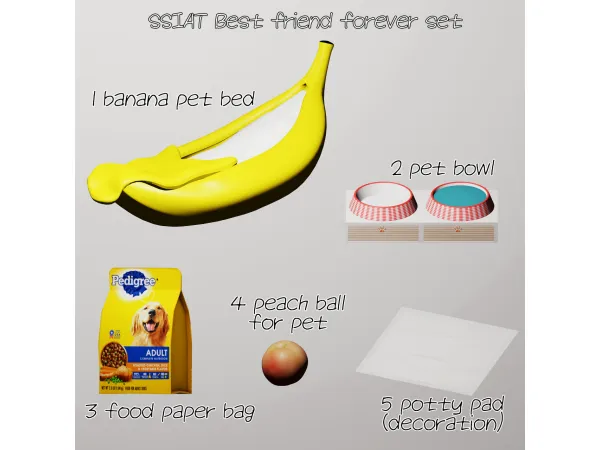 Alpha early)BestFriendForever set - The Sims 4 Custom Content