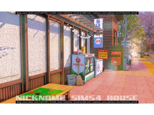 Alpha Korea Style 30x20 - The Sims 4 Custom Content