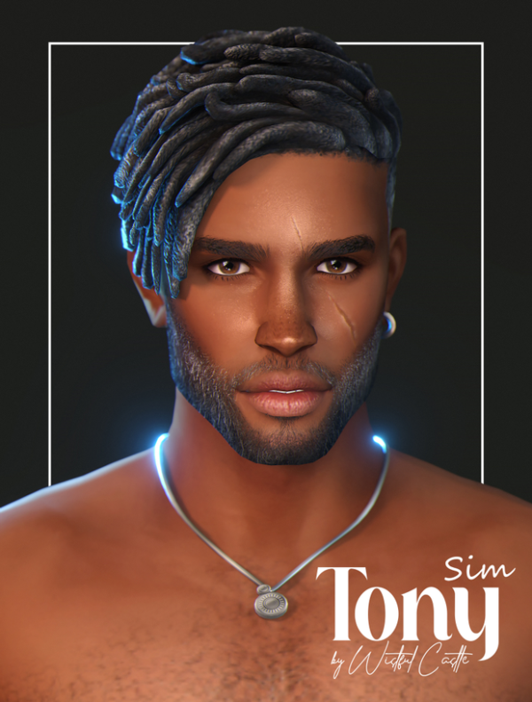 Mix Tony Silver (Sim) by simsfinds - The Sims 4 Custom Content