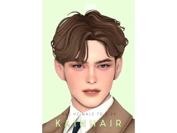 Maxis Match KAIN HAIR by JNY - The Sims 4 Custom Content