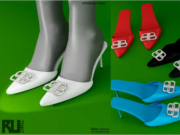 Alpha BBale scarpin - The Sims 4 Custom Content