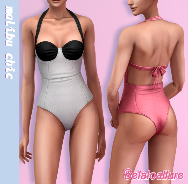 Alpha Malibu Chic by simsfinds - The Sims 4 custom content