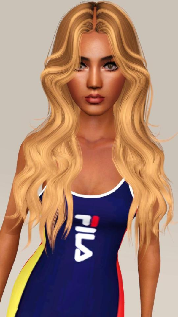 SugarSSims Leahlillith Lifes A Beach Seren Hairstyle 4t3 by simsfinds - The Sims 3 Custom Content