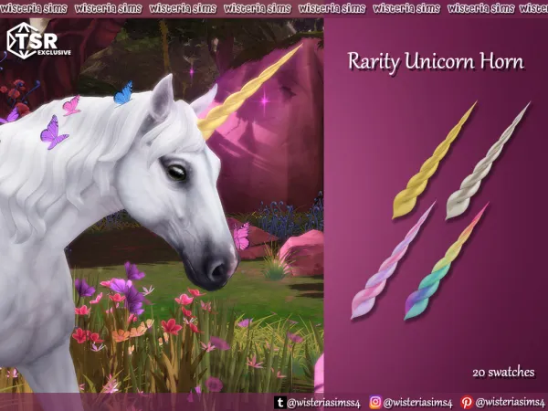 Mix Accessories for Unicorns - The Sims 4 Custom Content