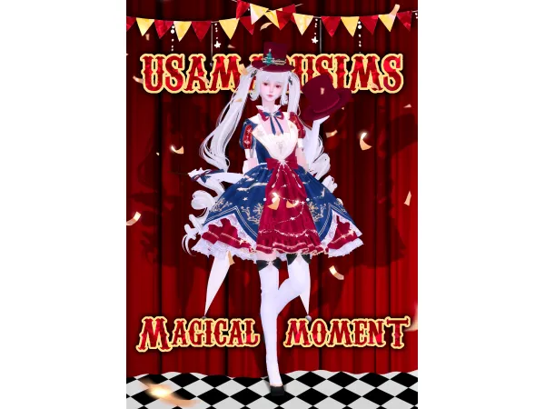 Alpha Magical Moment by usamarusims 兔丸欸嘿 - The Sims 4 Custom Content