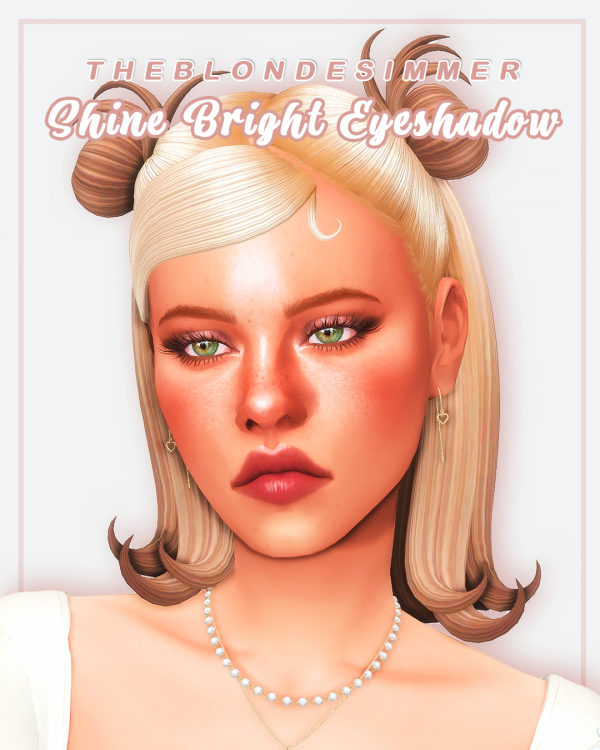 Maxis Match Shine Bright Eyeshadow by simsfinds - The Sims 4 Custom Content