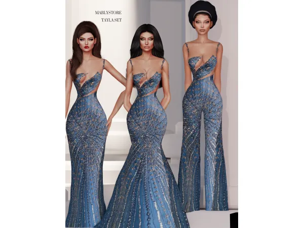 Alpha TAYLA by Mably Store - The Sims 4 Custom Content