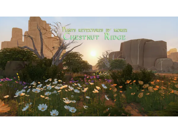 Mix Plants retextures for Chestnut Ridge EP14 - The Sims 4 Custom Content