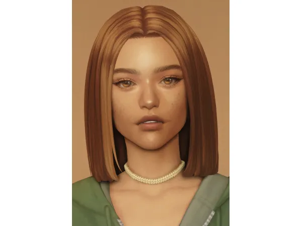 Maxis Match karlee hair by dogsill - The Sims 4 Custom Content